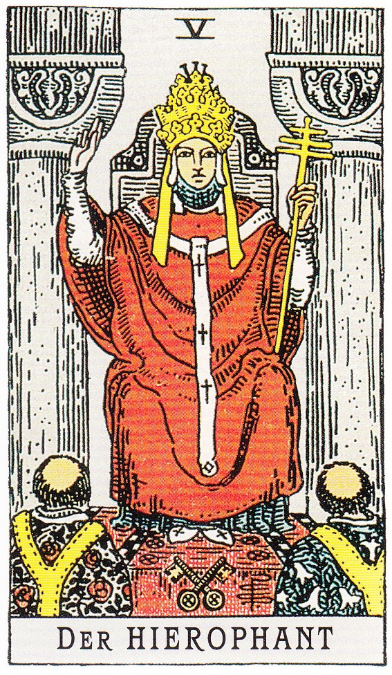 Tarot Tageskarte Der Hohepriester Der Hierophant